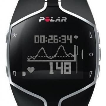 дисплей монитора Polar FT80 с графиком восстановления
